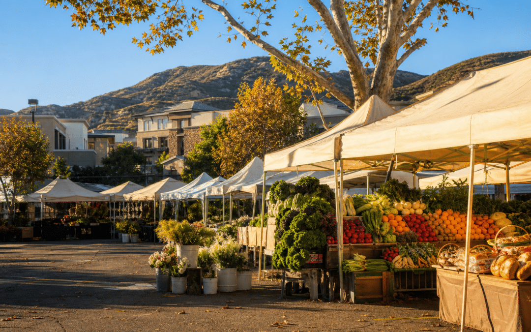 What are the best farmers markets near Porter Ranch, and when are they open?